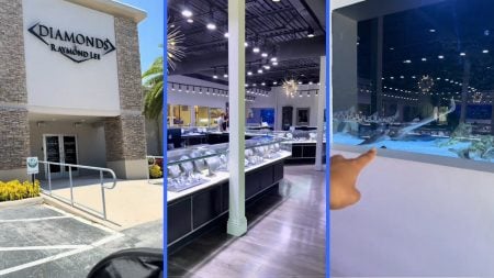 florida tiktoker thekaurieraye taking her children to an aquarium