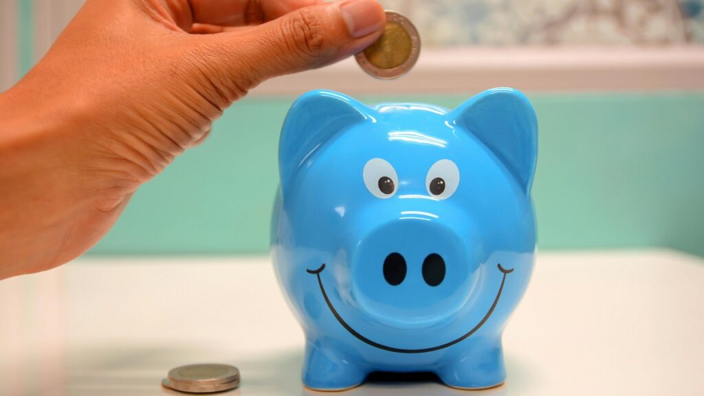 Colorado Bride Blew Inheritance and Expects Sister to Come to the Rescue, ‘I’ve Been Diligently Saving Every Penny for a Down Payment on a House’ person putting money in piggy bank