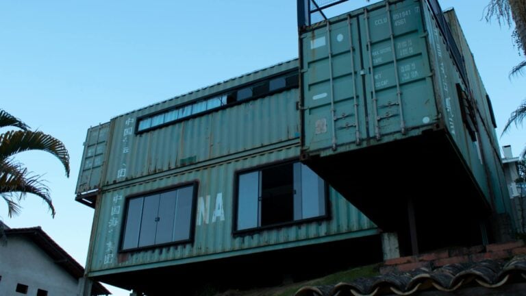 ICE Agents shipping container