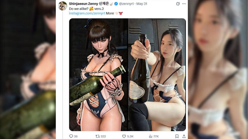 Stellar Blade's Model Approves of Sexy PC Mods: 'THATS DOPE !!!!'