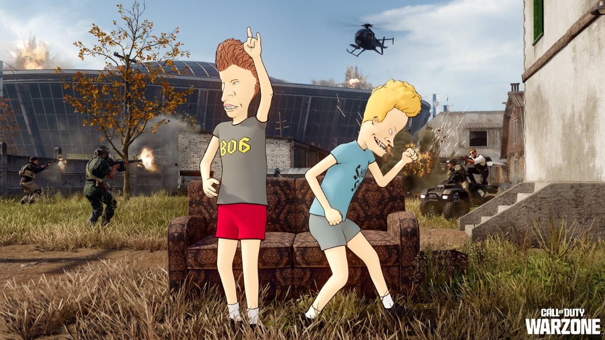 Beavis and Butt-Head in Warzone