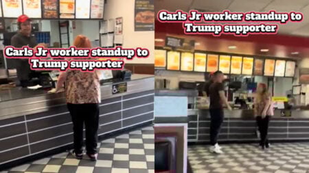 California Carls Jr Worker Shuts Down Racist Karen: ‘Don’t Feed the Trolls, Evict Them'