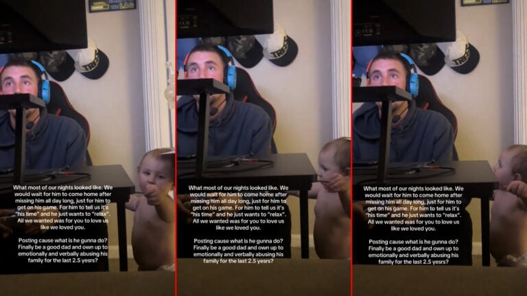 California Mom Finally Had Enough with Her Partner Choosing Games Over His Family