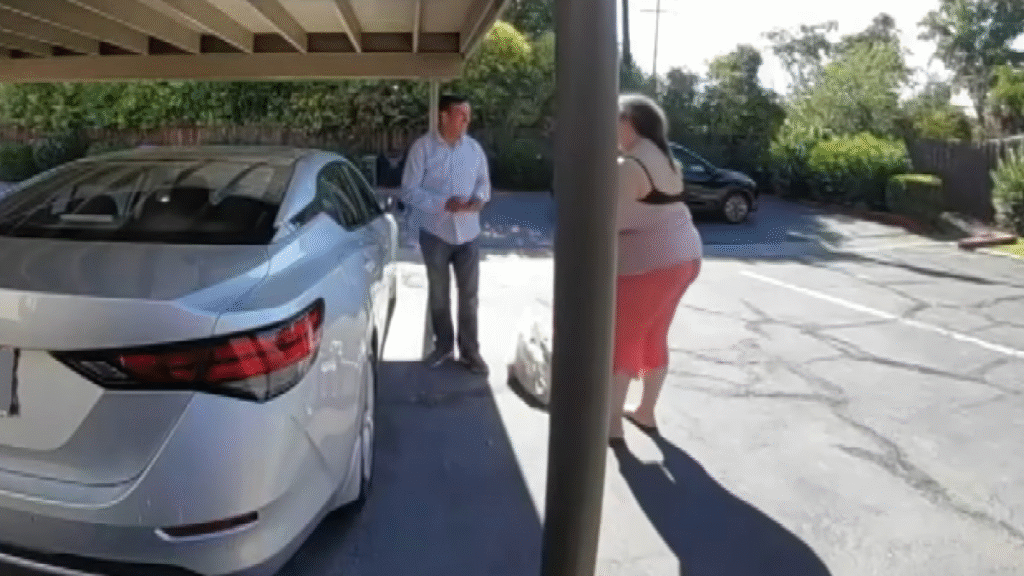 Creepy Delivery California Walmart Man