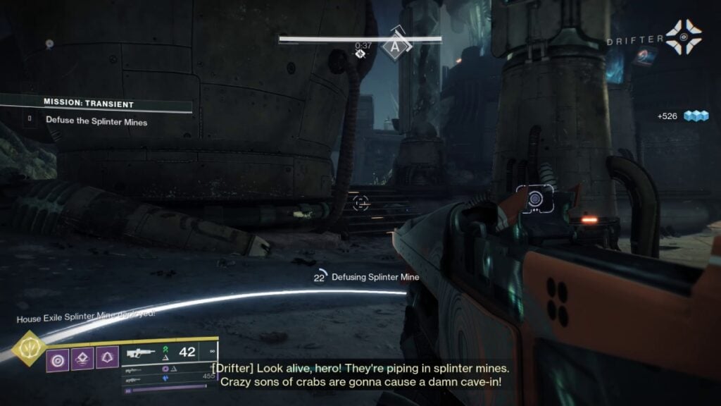 Splinter Mines defusing