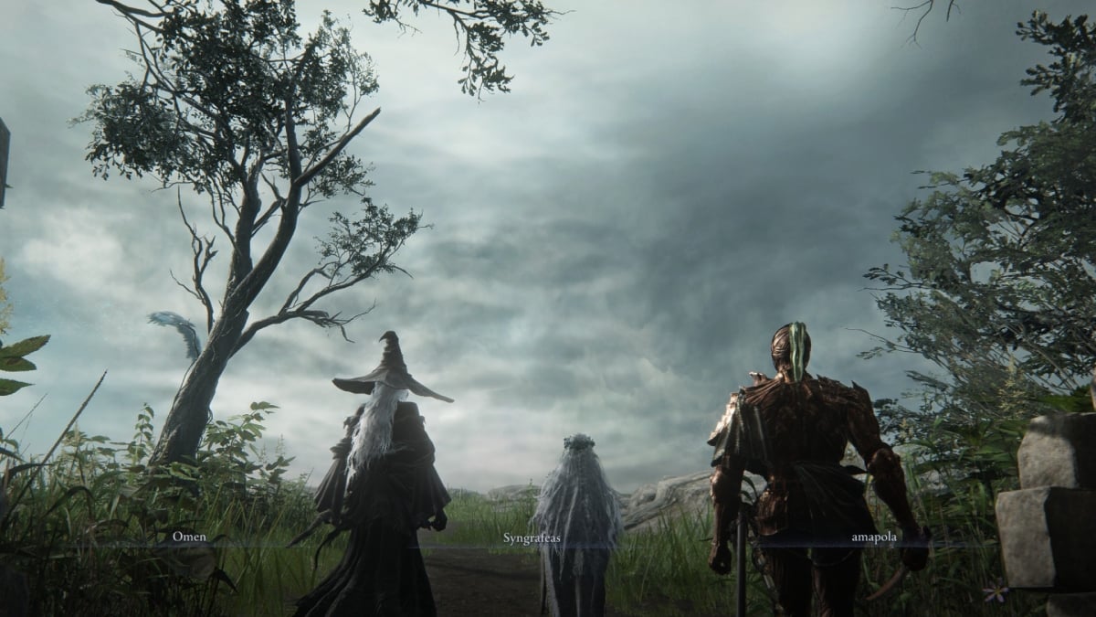 A co-op match in Nightreign