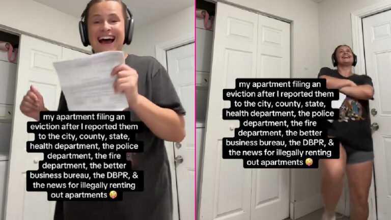 Florida Woman Surprised by Landlord Karen After Reporting Them to Authorities, ‘I Would Sue Them for Every Penny’ Florida Woman Surprised by Landlord Karen's Response After Reporting Them to Authorities