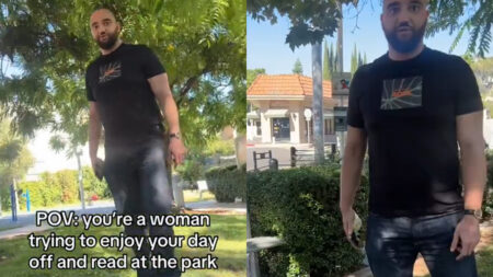 Glendale Woman Harassed by Stranger While Reading in Public Park: ‘Leave Women Alone!!!!!’ Glendale Woman Harassed by Stranger While Reading in Public Park: ‘Leave Women Alone!!!!!'