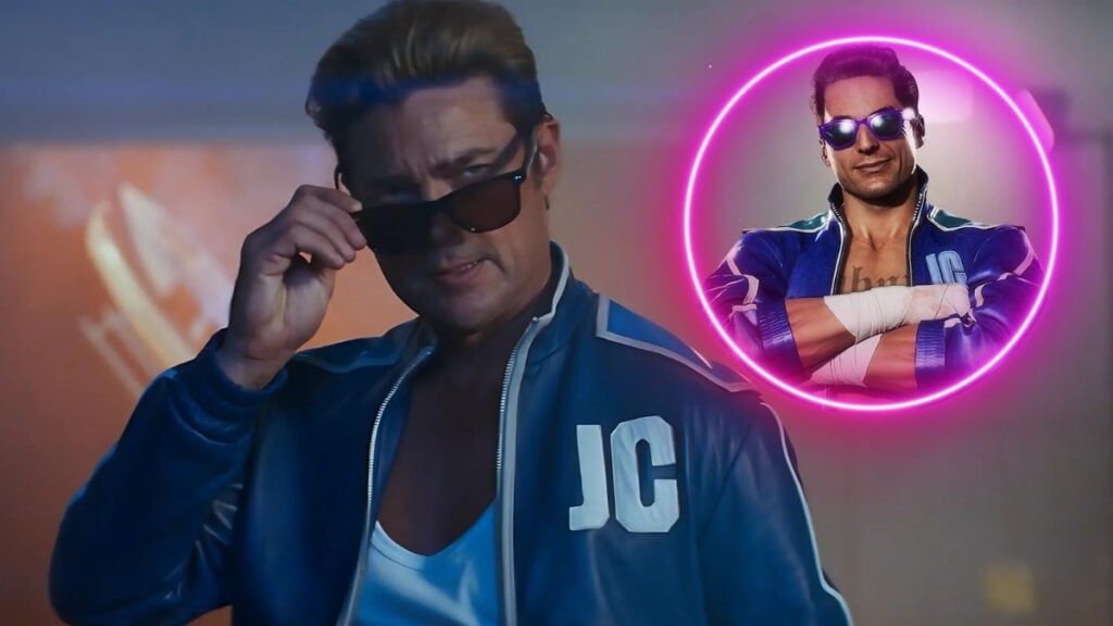 Johnny Cage JC Jacket in MKII movie is from MK11