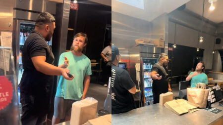 Chipotle Chaos as Angry Long Island Customer Yells at Employees Over Food: ‘He Should Have Been Carried Out’ Chipotle Chaos as Angry Long Island Customer Yells at Employees Over Food: ‘He Should Have Been Carried Out'