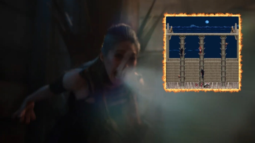 MK2 The Pit map in the movie trailer