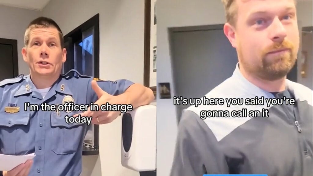 Police Intimidation? Massachusetts Officers Allegedly Prevent Man From Reporting Misconduct: ‘This Is What You Call a Runaround’ Police Intimidation? New Jersey Officers Allegedly Prevent Man From Reporting Misconduct: ‘This Is What You Call a Runaround'