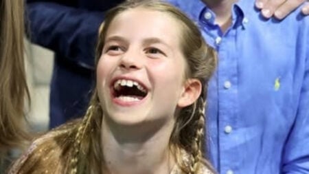 Princess Charlotte steals the show at Wimbledon.