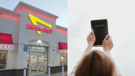 San Diego In-N-Out Customer Gets Prayed Over While Ordering Lunch: ‘It’s Weird’ San Diego In N Out Customer Gets Prayed Over While Ordering Lunch: ‘It’s Weird'
