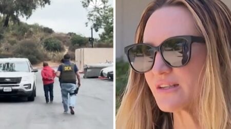 South California Woman Confronts Masked ICE Agents About Kidnappings, ‘Love to See White Women Speaking Up’ South California Woman Confronts ICE Agents