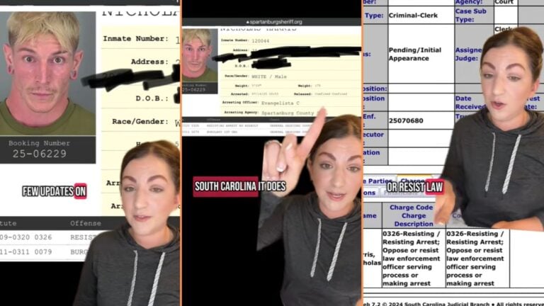 TikToker Breaks into Grandmother's South Carolina Home During Livestream, 'You Can't Help Someone Who Doesn't Want to be Helped'