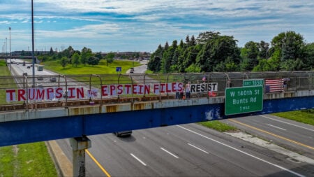 Crazy Cleveland Protesters Make Bold Statement About President Trump ‘He would protect Obama’