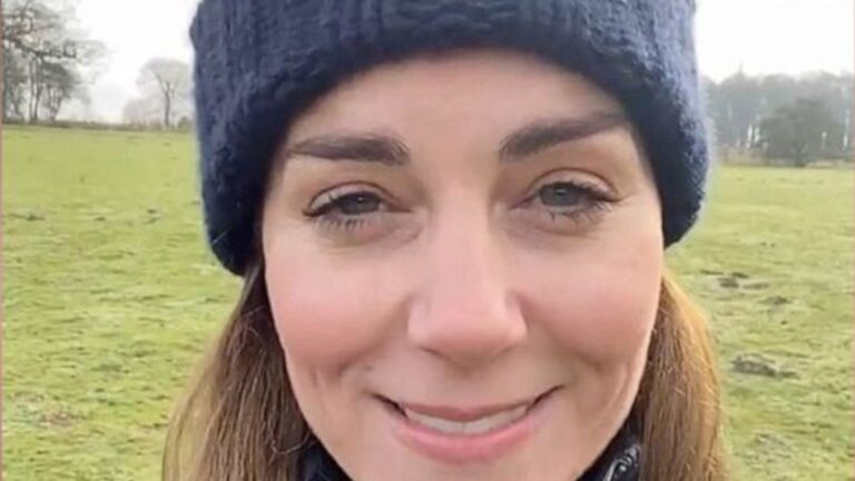 Kate Middleton selfie video