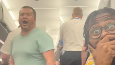 ‘Whiny Man Child’ Causes Scene On Denver Flight Over A Phone Charger: ‘Pathetic and Sad’ Man yelling on place