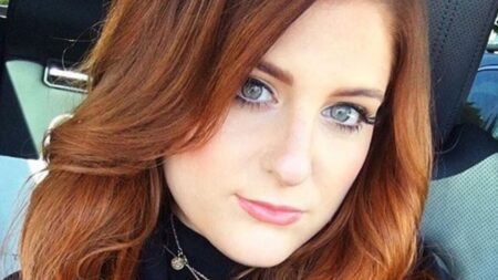 Meghan Trainor with red hair