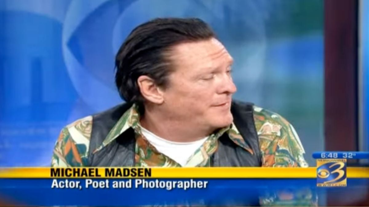 Michael Madsen on talk show