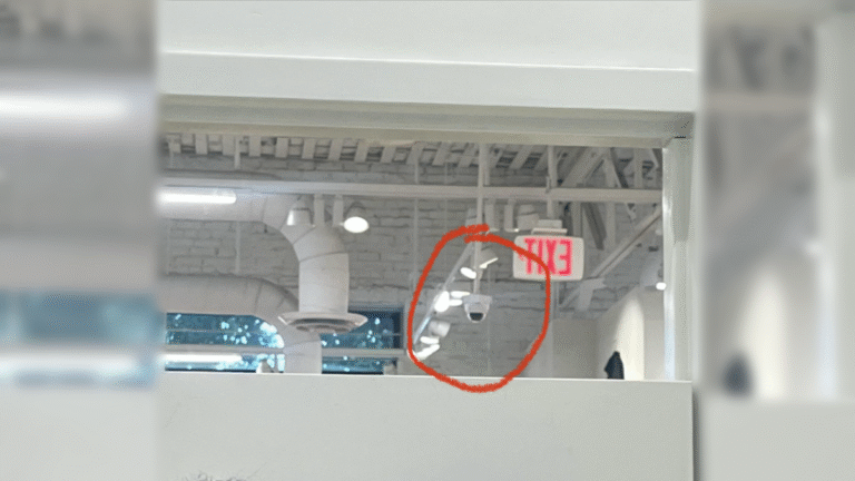 Atlanta Woman Finds Camera Aimed Over Dressing Room in Clothing Store