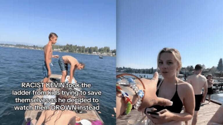 Black Washington Woman Stands Up for Swimming Sister Amidst Racist Crowd, ‘Finally Someone Who Don’t Play!!’ Black Washington Woman Stands Up for Swimming Sister Amidst Racist Crowd