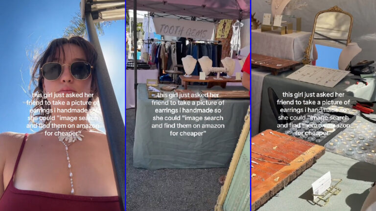 California Jewelry Maker Stunned By Audacity of Two Friends at Her Craft Booth