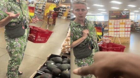 California Karen Rudely Confronts Grocery Shopper About Their Driving and Parking Skills
