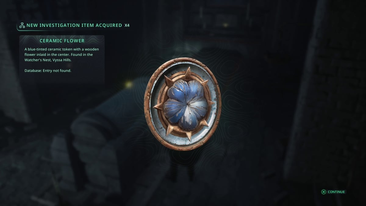 Ceramic Flowers Location