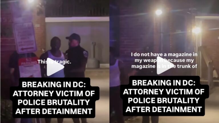 DC Attorney victim over Police Brutality