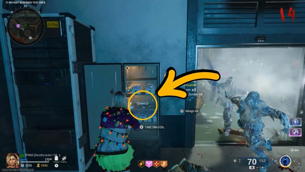 DNA Vile location Black Ops 6 Zombies Reckoning easter egg