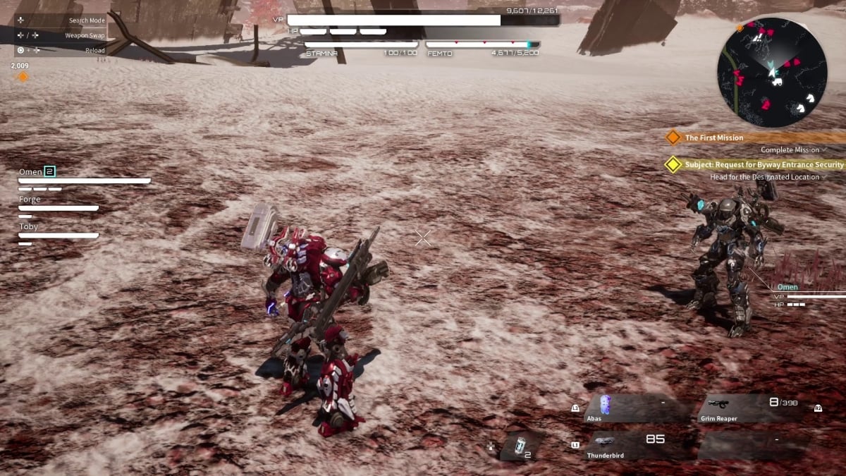 Daemon X Machina Titanic Scion Seamless Co-Op mode