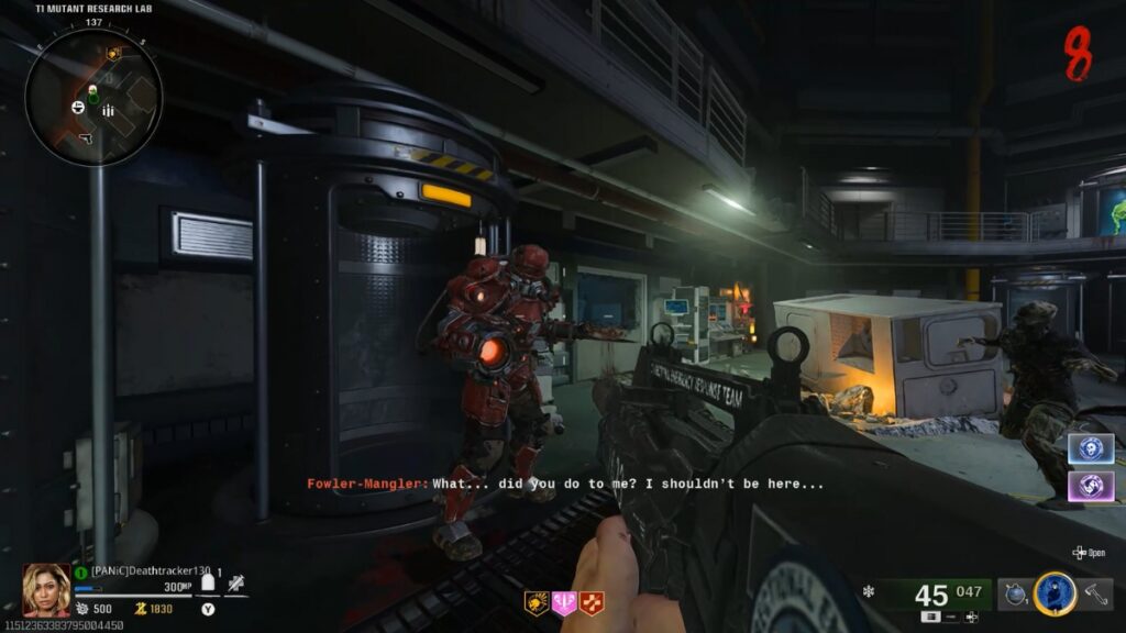 Fowler Mangler boss fight