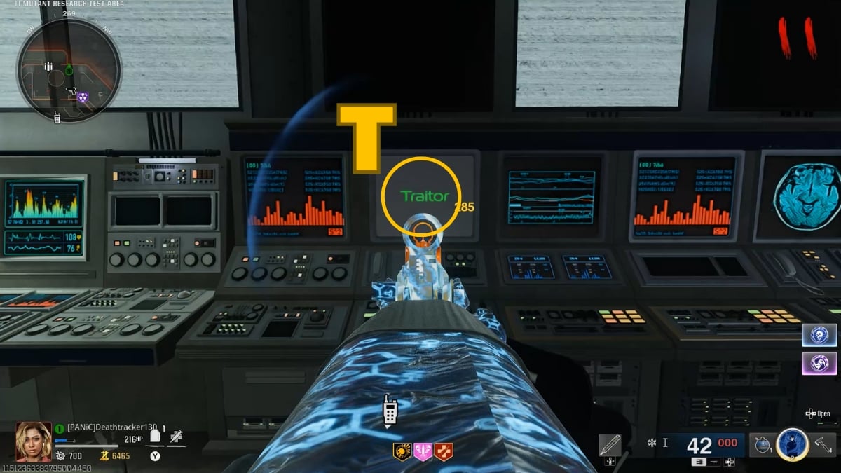 Zombies Reckoning Elements puzzle letter 1