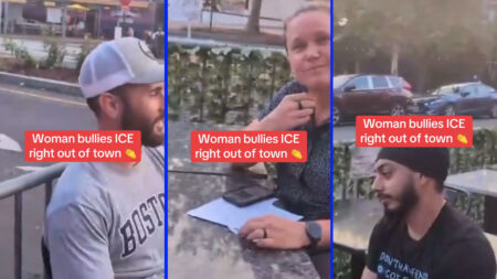 Fiery Massachusetts Superwoman Bullies ICE Out of a Restaurant