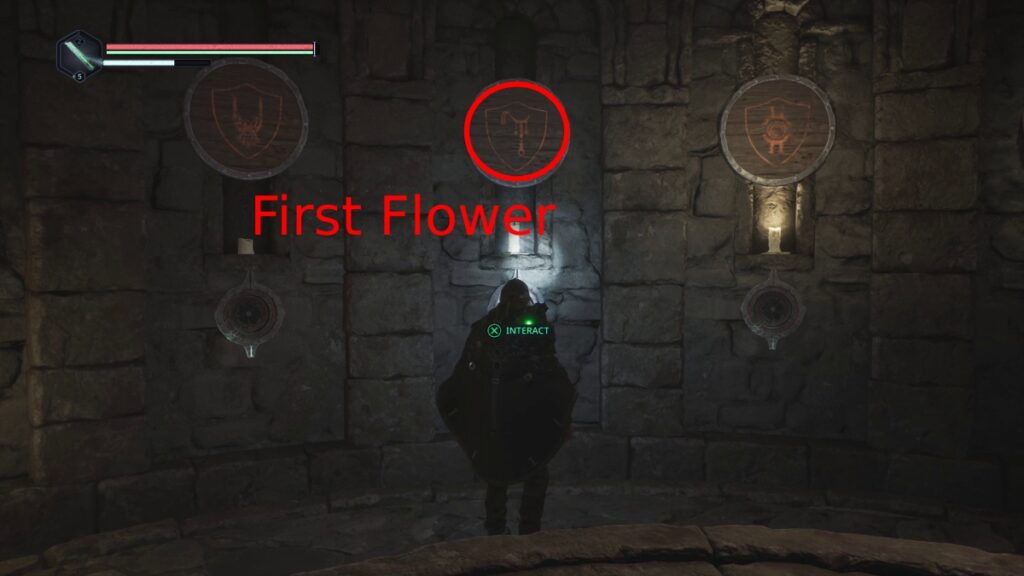 First Ceramic Flower Location