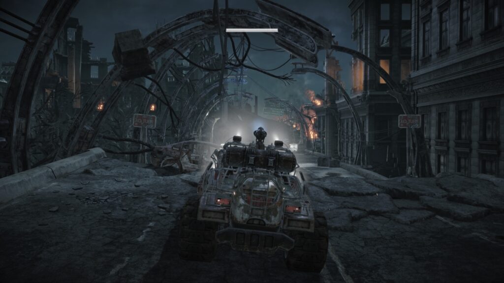 Delta Squad inside the Junker