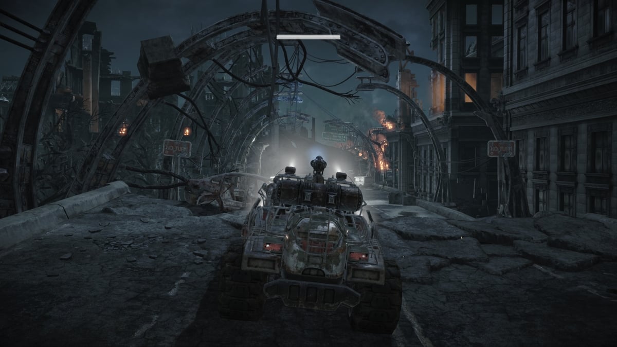 Delta Squad inside the Junker