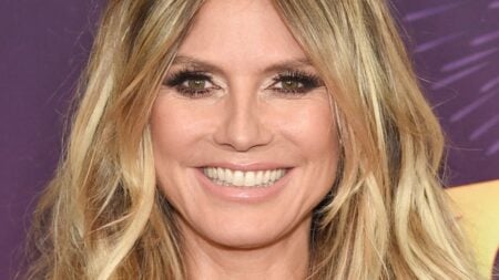 Heidi Klum close up