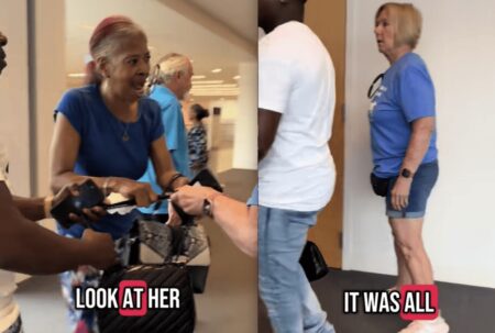 Karen Tries to Steal Ohio Woman’s Purse in Public Bathroom, Man Tries to Diffuse the Situation Before it Turns Into Something