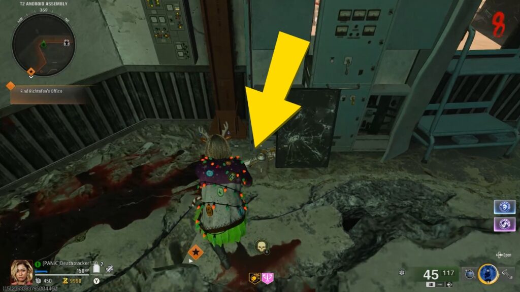 Klaus Leg Item Location 5