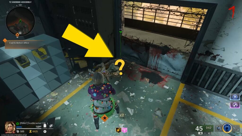 Klaus Leg Item Location 4