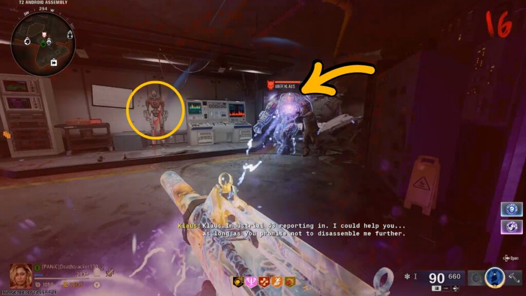 how to build Klaus in Black Ops 6 Zombies Reckoning map