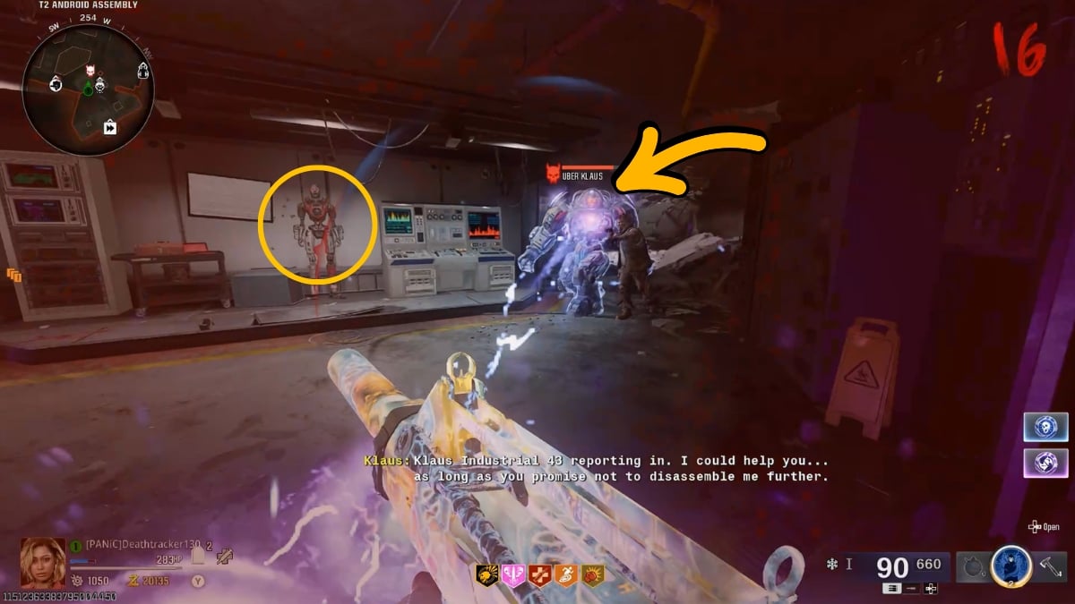 how to build Klaus in Black Ops 6 Zombies Reckoning map