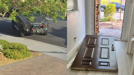 Las Vegas Redditor Says SWAT Raided Girlfriend’s Home by Mistake Leaving $25K in Damage: ‘Stop Talking and Lawyer Up’ Las Vegas Redditor Says SWAT Raided Girlfriend’s Home by Mistake Leaving $25K in Damage: ‘Stop Talking and Lawyer Up’