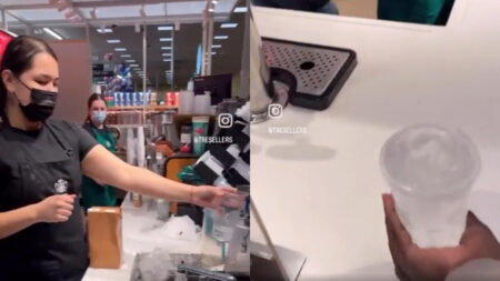 Caught on Video Ohio Live-Streamer Trevon Sellers Throws Iced Water at Starbucks Employees: ‘This Is the Behavior of a Legit Psychopath’ Caught on Video Ohio Live-Streamer Trevon Sellers Throws Iced Water at Starbucks Employees: ‘This Is the Behavior of a Legit Psychopath'