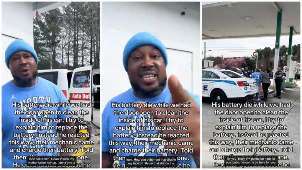 Georgia Man Has Meltdown Because His Battery Died While Having a Car Wash, Gets Arrested Due to Multiple Warrants: ‘I Laughed So Hard’ 'Low IQ' Georgia Man Has Meltdown Because His Battery Died While Having a Car Wash, Gets Arrested Due to Multiple Warrants