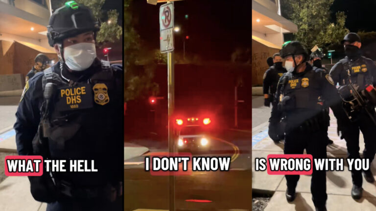 TikTok Journalist Posts ICE Arrest at Portland Oregon Music Festival: ‘We are in a civil war!’ Oregon ICE Agents use excessive force on a protestor - gonzo journalist records reactions.