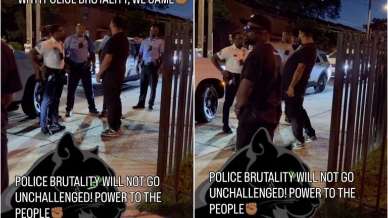 Black Panther Schools West Philadelphia Police On Difference Between A ‘Pig’ And Officer: ‘You Shouldn’t Have A Badge On!’